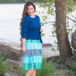 Dainty Jewells Modest 2-Piece Ocean Blue Swim Set